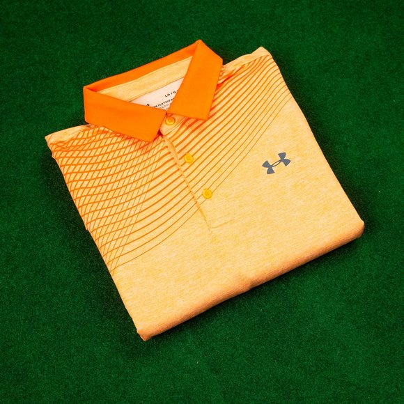 Under Armour Other - Under Armour Multi Orange Golf Polo